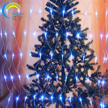 1,5 m * 1.5 m / LED tinklelis žiburiai Kalėdų kraštovaizdžio žibintai Helovinas šalis išdėstymo LED žibintai su didmeninės Nemokamas Pristatymas