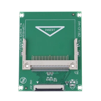 1.8 colių 50-Pin CF (Compact Flash Atminties Kortelė ZIF/CE Adapteris SSD HDD Adapteris Kortelės 7 x 5.5 x 0,6 cm