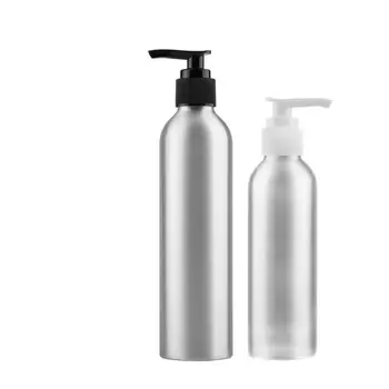 100ml Aliuminio metalo butelį plastiko siurblio kremas anti-uv foundation emulsija serumas esmė odos priežiūros kosmetikos pakuotės