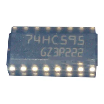 10VNT/DAUG 74HC595 M74HC595RM13TR HC595 SOP-16 Logika IC chip visiškai naujas originalus