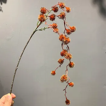 1pc Klevas Vaisiai Kabo Vynuogių Žalia Kraštovaizdį Gėlių kompozicijų Buveinės Šalies Stalo dekoratyviniai Augalai