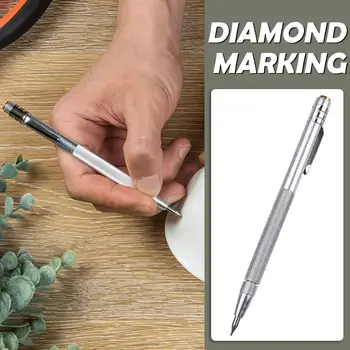 1pcs Diamond Metalo Žymeklis, Graviravimas Pen Volframo Plieno Karbido Plunksnų Stylus Pen Stiklo Keramikos, Metalo, Medžio Graviravimas Vertus T R6F1