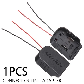 1Pcs Kabelį Prijungti Išvesties Adapteris 18V Li-ion Baterijos DIY Kabelį Prijungti Išvesties Adapteris