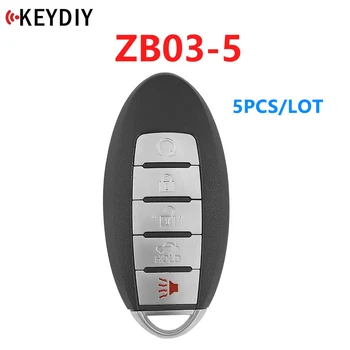 2/5vnt, KEYDIY Universalus Smart Klavišą ZB03-5 ZB Serijos KD900 URG200 KD-X2 Automobilio Raktas Nuotolinio