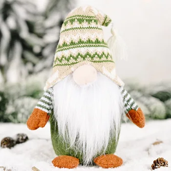 2021 Kalėdų Lėlės Naują Kalėdų Beveidis Elf Elf Lėlės Europos, Amerikos Žalia Stiliaus Dekoratyvinės Kalėdų Papuošalai Dovanos 29*15