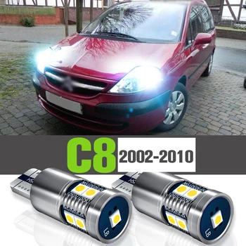 2x LED Stovėjimo Šviesos Priedai Patvirtinimo Lempos Citroen C8 2002-2010 m. 2003 m. 2004 m. 2005 m. 2006 m. 2007 m. 2008 m. 2009 m.