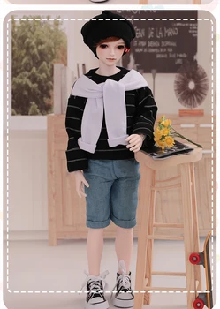 46cm Originali BJD Doll 1/4 SD Lėlės gražus žavių berniukų/vyrų nemokamas pristatymas
