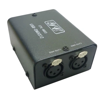 512 Kanalų USB DMX DMX512 LED Šviesos DMX-Scenos Apšvietimo Modulis Scenos Apšvietimas Valdytojas Mini Dekoderis
