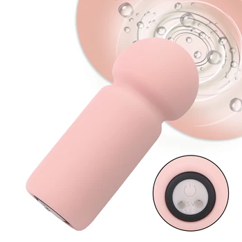 75mm Trumpas Vibratoriai Moterų Spenelių krūtys Klitorio Stimuliatorius Makšties Analinis Kaištis Dildo Moterų Masturbator Sekso Žaislai