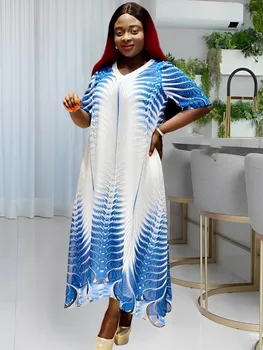 Afrikos Suknelės Moterims, Elegantiškas Dashiki Vasarą, Rudenį Abaja Maxi Suknelė Ponios Tradicinių Afrikos Drabužių Pasakų Dreaes