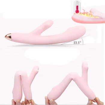 Atsparus vandeniui Smart Šildymo vibratorius USB įkrovimo g-spot Išjungti vibratoriaus massager moterų masturbacija erotinis sekso žaislai moterims 3