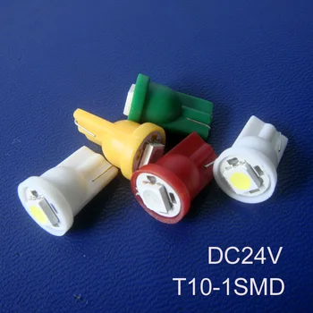 Aukštos kokybės 24v automobiliu led prietaisų skydelio indikatoriaus lemputė T10 w5w 194 168 24v LED indikatoriaus lemputė nemokamas pristatymas 50pcs/daug