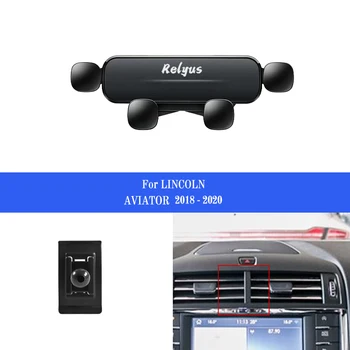 Automobilio, Mobiliojo Telefono Laikiklis, skirtas Lincoln Aviator 2018-2020 Išmanųjį telefoną Oro Angos Tvirtinimo Laikiklis Gps Stovas Laikiklis, Auto Priedai