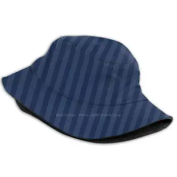 Bangų / / Navy Blue Flat Top Kvėpuojantis Kibirą Skrybėlės Modelius Modelius, Paplūdimio Apranga, Paplūdimio Kelionės Nuotykių Juostos Bangos