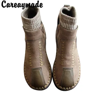 Careaymade-Originalaus dizaino moterų rankinio bateliai su šiltas,prabangus ir batai žiemą,Patogūs laisvalaikio batai