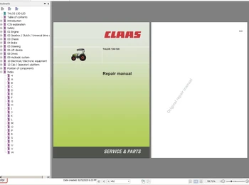 Claas žemės Ūkio Vadovai 35.38 GB Pilna Kolekcija Atnaujinama 05.2022 PDF DVD