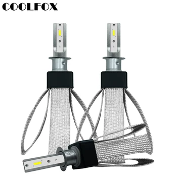 COOLFOX SPT Žetonų LED H1 Automobilių Žibintų Lemputės 72W Automobilių Led Lempa 