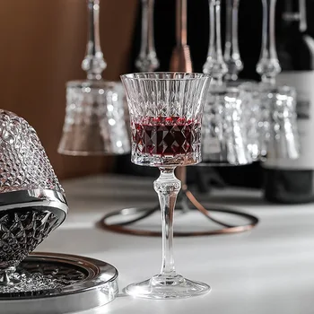 Crystal Vyno taurė Šampano taurių Europos Stiliaus High-end Luxury Diamond