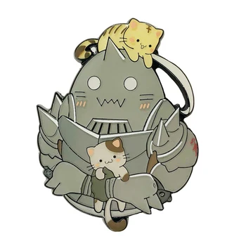DB869 Fullmetal Alchemist Japonų Anime Emalį, Segtukai, Sagės Mygtuką Pin Džinsinio Striukė Pin Papuošalai Apdailos Ženklelis Atlapas Pin