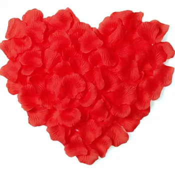 Dirbtiniai Rožių Žiedlapiai 1000pcs Romantiškas, Spalvingas Šilko Gėlių Žiedlapių, Vestuvių Dekoravimas 14 Spalvos Balta Raudona