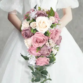 Dirbtiniais Valdos Gėlių Dekoras Romantiškas Valentino Diena-Metį Fotografijos Rekvizitai
