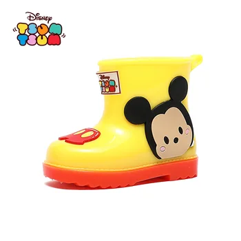 Disney Princesė mergaitėms Minnie Lietaus batai Vandens Batai Non-slip batų dydį, 23-27