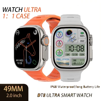 DT8 Ultra Smart Žiūrėti NFC Durų Prieigos Atrakinti Smartwatch Serija 8 49mm 