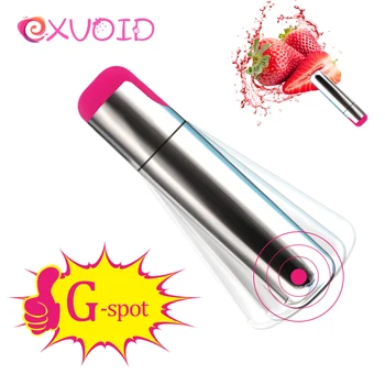 EXVOID 10 Greičio Kulka Vibratorius, Sekso Parduotuvė Klitorio Stimuliatorius Sekso Žaislai Moterims, G-spot Massager USB Įkrovimo Vibratorius Lūpų dažai
