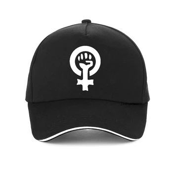 Feminizmo Moterų Pirmoji Spausdinimo Beisbolo kepuraitę Atsitiktinis Juokingas Vasaros harajuku Feminizmo skrybėlės reguliuojamas snapback skrybėlės