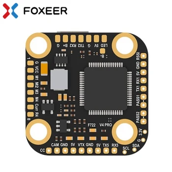 FOXEER STM32F722RET6 F722 V4 Mini Pro BMS Skrydžio duomenų Valdytojas Build-In Duobę PRAEITI F722 2-6S 20X20mm RC FPV Freestyle Drone Dalys