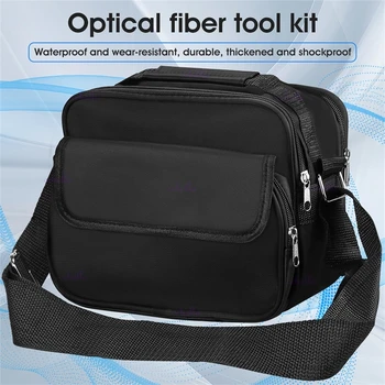 FTTH Optinio Pluošto įrankių rinkinys krepšyje 23cmX16cmX19cm už VFL galios matuoklis FTTH Optinio Pluošto įrankių rinkinys bag Nemokamas pristatymas