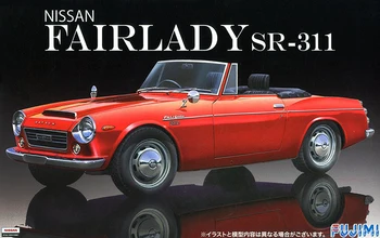 Fujimi 1:24 Nissan Fairlady 2000 SR311 04650 JDM Limited Edition Statinio Surinkimo Modelis Žaislų Rinkinys Dovanų
