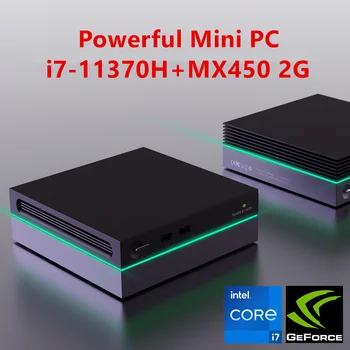 Galingas Mini Pc Intel Core i7 11370H NVIDIA MX450 2G 