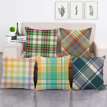 Geometrinis pagalvės dangtelis modernus minimalistinio pagalvėlė padengti namų puošybai sofos užvalkalas geometrinis dryžuotas pagalvėlė padengti 45*45cm