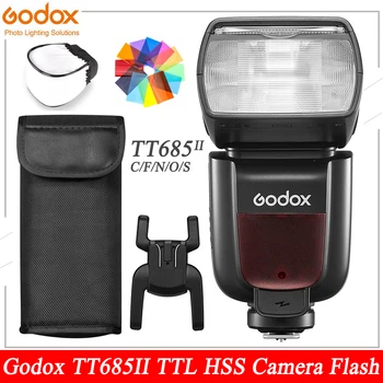 Godox TT685II už Nikon Sony, Canon, Fuji Olympus Fotoaparatas TTL HSS Kamera, Flash Speedlite TT685C TT685N TT685S TT685F