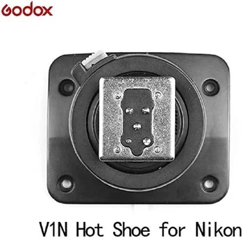 Godox V1N blykstės ir fotoaparato kontaktinės jungties Montavimas Koja Fix Suderinama Godox V1-N Flash Speedlite Repai Dalys (V1N Karšto Batų)
