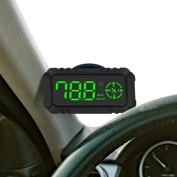 Heads Up Display Už Automobilių HUD Automobilių GPS Head-Up Display GPS Spidometras Automobilio Lauko Aukštos raiškos Greičio Vadovas HUD USB Power