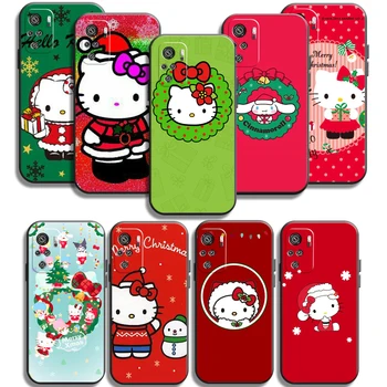 Hello Kitty Kalėdų Telefonų Dėklai Xiaomi Redmi Pastaba 8 Pro 