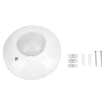 Judesio Jutiklis Šviesos diodų (LED Lubų Šviesos Flush Mount Jungiklis, Virtuvės Prieškambario Vonios kambarys, Reguliuojamas Kūno Judėjimo Judėjimo