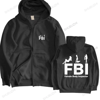 Juokinga hoodie FTB Moters Kūno Inspektorius Klubo kailis Juokinga bliuzono Hip-Hop Vyrų bliuzono Streetwear prekės užtrauktuką šilta striukė