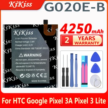 KiKiss 4250mAh G020E-B Bateriją HTC 