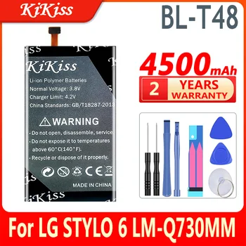 KiKiss BL-T48 Baterija LG STYLO 6 Mobiliojo Telefono BLT48 LMQ730TM LM-Q730TM Stylo6 mobiliųjų Telefonų Baterijas BL T48 Pakeitimo Įrankis