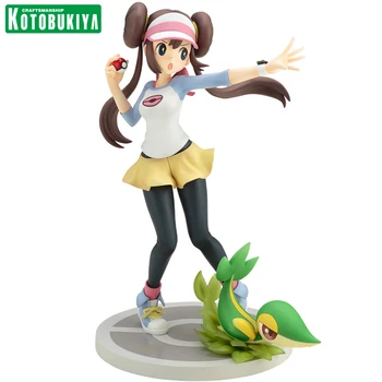 Kotobukiya ARTFX J Serijos Pokemon Duomenys Mei Snivy Tsutarja 1/8 Pocket Monstras Kolekcines Anime Paveikslas Modelis, Žaislai
