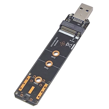 M. 2 NVME SSD Su USB3.2 GEN2 10Gbps Adapteris M. 2 NVME SSD Adapteris 2230 2242 2260 2280 NVME M. 2 SSD RTL9210B