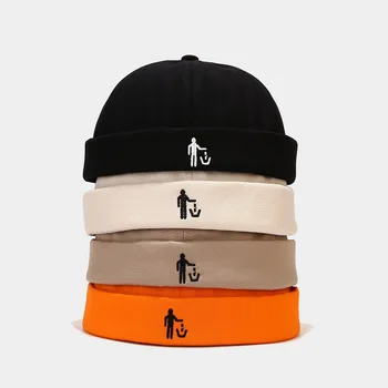 Mados Savininkas Bžūp Vyrų ir Moterų Mados Hip-Hop Skrybėlę Retro Laisvalaikio Gatvės Skrybėlę Tendencija Beanies Moterų Streetwear Kepurės Skrybėlės
