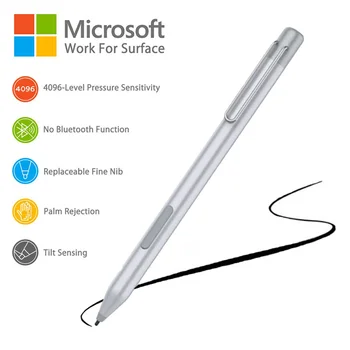 Metalo Stylus Pen For Microsoft Surface Eiti Pro7/6/5/4/3/knygos Eiti Nešiojamas Elektroninis Rašiklis Slėgiui Jautrus Touch Screen Stylus
