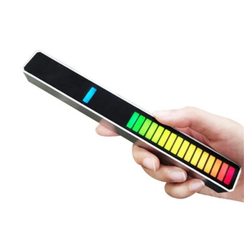 Muzikos Ritmas, Šviesos USB Ritmas Reguliuojamas Šviesos Balso aktyvuota Pikapas Ritmą Lengvųjų Automobilių Atmosfera spalvotu LED RGB šviesos Naktį