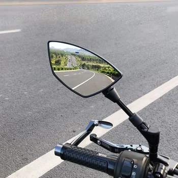 Naujas didelės peržiūrėti modifikuotų Tomahawk galinio vaizdo veidrodis, veidrodėliai motociklo off-road transporto priemonė elektrinių automobilių Maverick