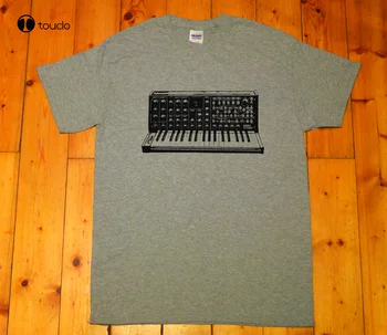 Naujas Sintezatorius Ms-20 Korg Retro Elektroninių Moog - Ekrano Atspausdintas T-Shirt Cotten Marškinėliai, Unisex