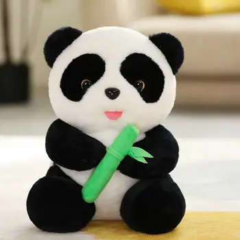 Naujos Panda Valdos Bambuko Pliušiniai Žaislai Gyvūnų Įdaryti Lėlės Minkšta Pagalvėlė Pagalvėlė Padengti Lėlės Vaikams Gimtadienio Dovana